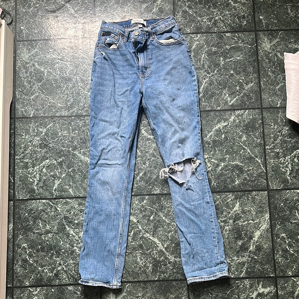 Abercrombie & Fitch Light Blue Denim Jeans